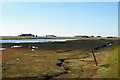 TM4449 : Orford Ness: view over Stony Ditch towards the pagodas by Christopher Hilton