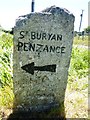 Old Guide Stone by the B3315 in Sparnon