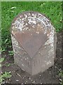 Old Milepost by the A1150 in Great Burdon