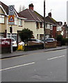 ST3387 : 20 Zone sign, Somerton Road, Newport by Jaggery