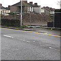 Fenced-off site, Somerton Road, Newport