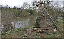 SO7486 : Site of the former Hampton Loade Ferry by Mat Fascione