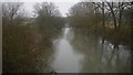 SO5058 : River Lugg near Leominster by Richard Webb