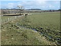 Farmland with drain, south of Buck Hill