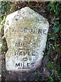 Old Milestone by the B3302, east of Sithney