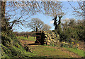 Gate into field near Lower Elsford