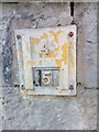 SH5872 : Hydrant marker on Garth Road, Bangor by Meirion