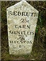 Old Milestone near Penhalurick