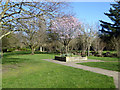 Site of old fish pond, abbey site, Chertsey