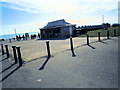 TQ2904 : Social Isolation - Hove Lawns Cafe by Paul Gillett