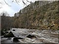 Blaeberry Crags on the River Allen