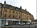 NY9364 : Shops on Beaumont Street, Hexham by Stephen Craven