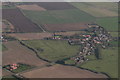 Hall Close, moated site at Scredington: aerial 2020