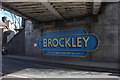 Brockley station sign art work