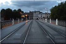 O1334 : Tram lines, Sean Heuston Bridge by N Chadwick