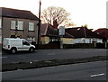 ST3091 : D.J. Construction white van, Malpas Road, Newport by Jaggery