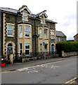 Stone semis, Church Street, Builth Wells