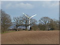 SO9051 : Wind turbine near Norton, Worcestershire by Chris Allen