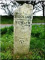 Old Guide Post south of Tregonning, St Newlyn East parish