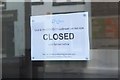 NT2540 : Fish & chip shop closed, Peebles by Jim Barton