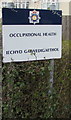 Bilingual Occupational Health board, Newport Road, Cwmbran