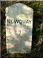 Old Milestone by the former A392, St Columb Road