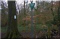 Old Footpath Sign onto Booker Common