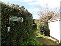 Footpath to Porlock Road