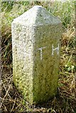 SW8576 : Old Boundary Marker by R Hanns