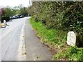 Old Milestone by the A390 in Sticker