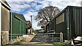 Outbuildings at the end of Tottington Drive