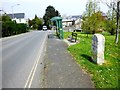 Old Milestone by the A390, Truro Road, St Austell