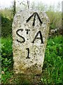 Old Milestone by the B3273, near Trewhiddle