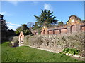 The former ornamental garden of Jackwood House