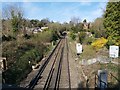 Railway Track from a Bridge