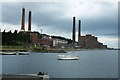 Portishead Power Station and dock