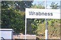 Wrabness Station sign