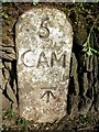 Old Milestone by the A39, north of Penvose Farm