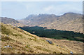 NM9392 : Mountain slope above Glen Dessarry by Trevor Littlewood