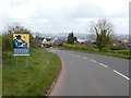 Sign at the edge of Alphington, Exeter