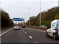 The M53 heading to Birkenhead