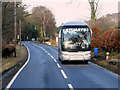 Neoplan Coach on the A702 near Lamington