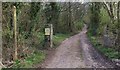 Private track to Woodthorpe Hall