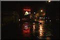 The Mauretania illuminated sign, Park Street, Bristol