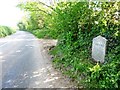 Old Milestone by the B3254, opposite Roscraddoc