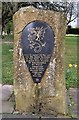 SK3081 : Commemorative stone, Dore village by Chris Morgan