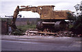 Flattened weighbridge building