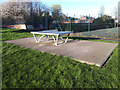 SE2733 : Table tennis table, Armley Park by Stephen Craven