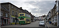 A bus on Coinagehall Street, Helston