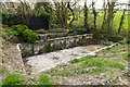 A Tannery settling, washing,  or draining tank